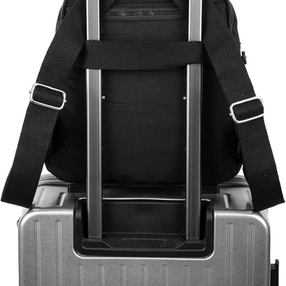 Mini Nylon Backpack for Women Small Travel Purse Anti Theft Casual Space - Picture 6 of 7